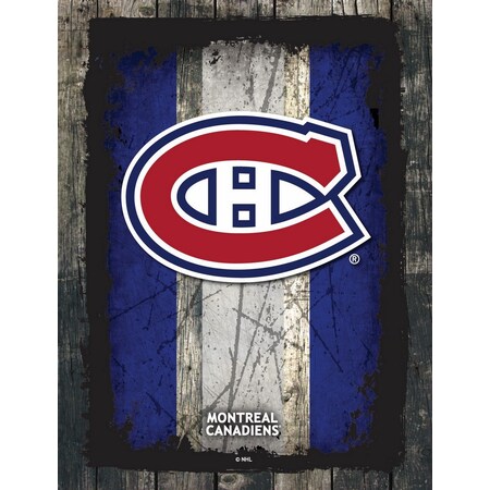 Montreal Canadiens 24 X 32 Canvas Wall Art